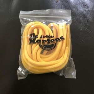Yellow Dr. Martens Shoe Laces